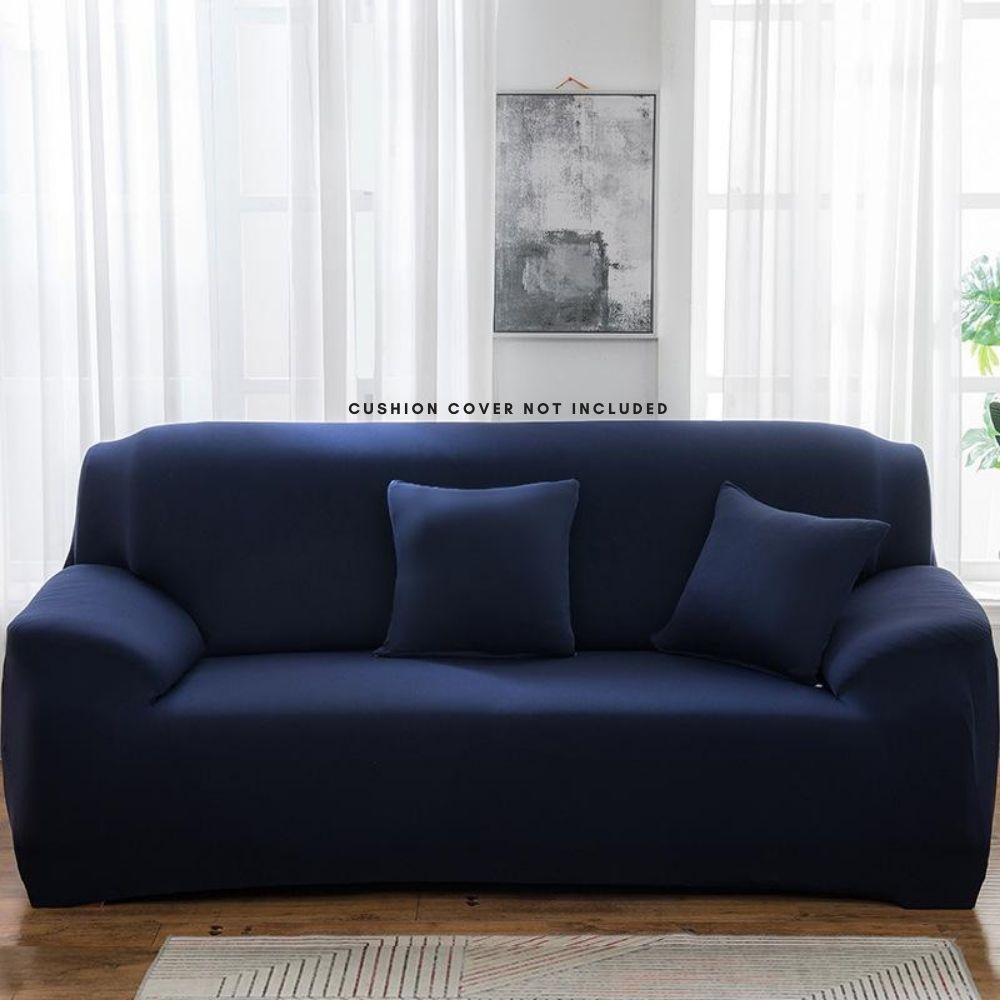 PENTHOOM Elastic Premium Sofa Covers Stretchable - Navy Blue