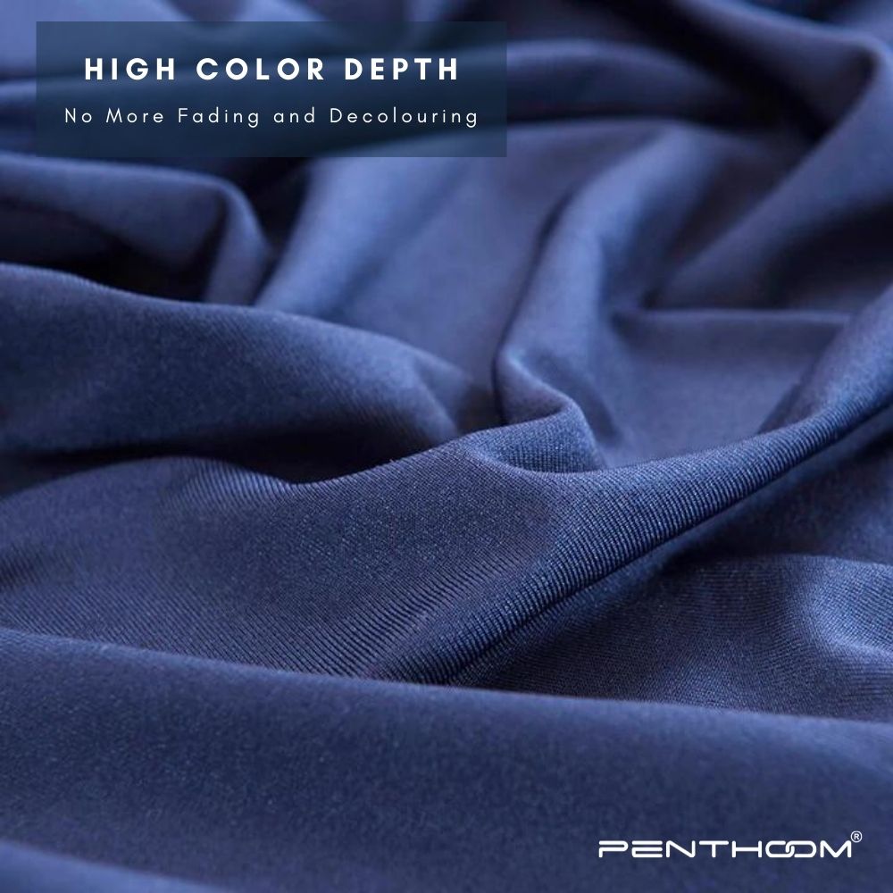 PENTHOOM Elastic Premium Sofa Covers Stretchable - Navy Blue